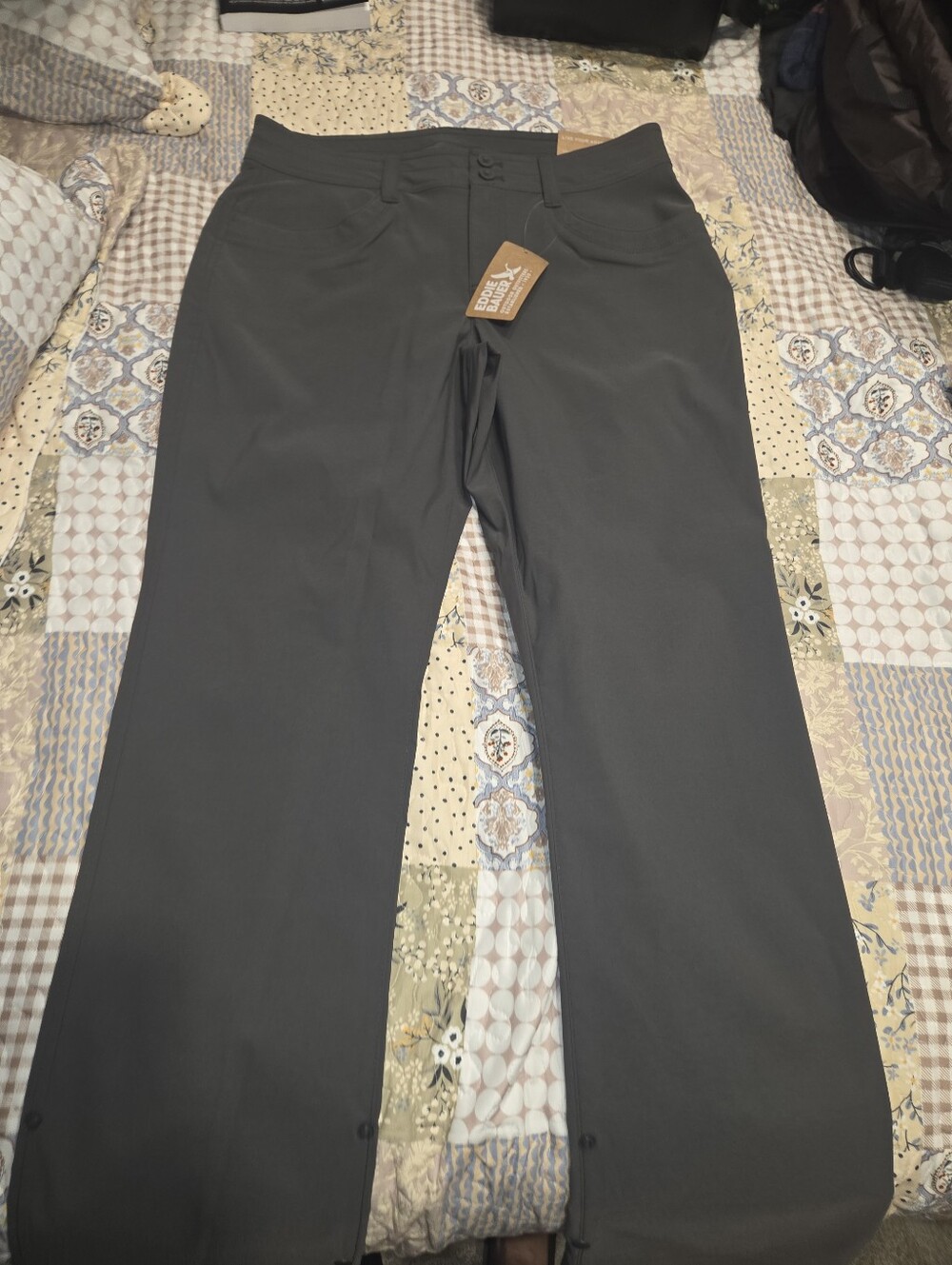Women’s Eddie Bauer Straight-Leg Convertible Pants Size 8